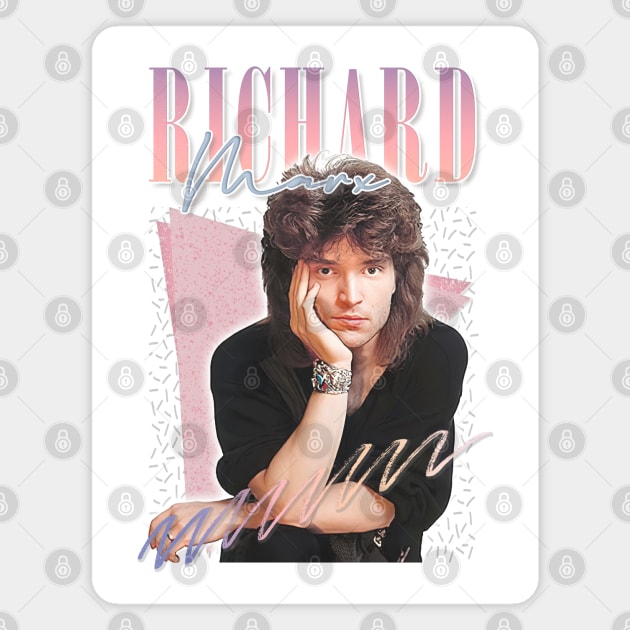 Richard Marx  80s Retro / Pop Music Fan Design Magnet by DankFutura